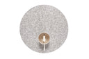 Metallic Lace Silver Round Placemat