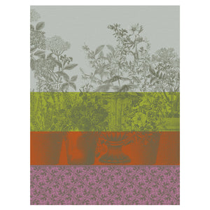 Floraison Zinnia teatowel