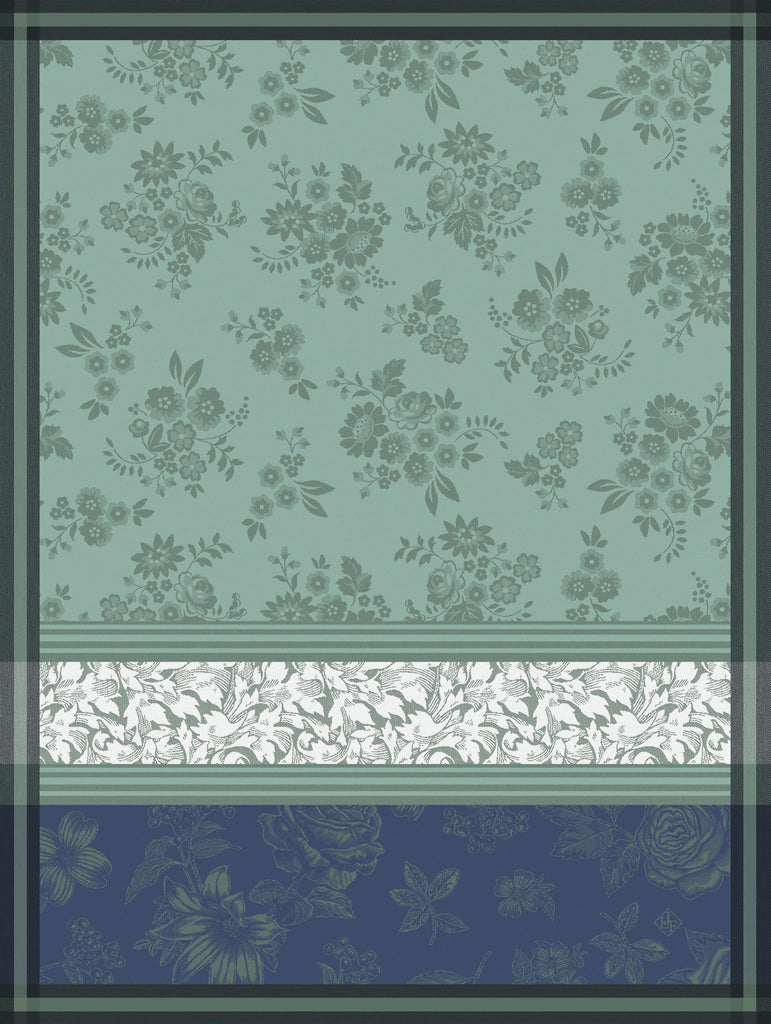 Romance Green Tea Towel