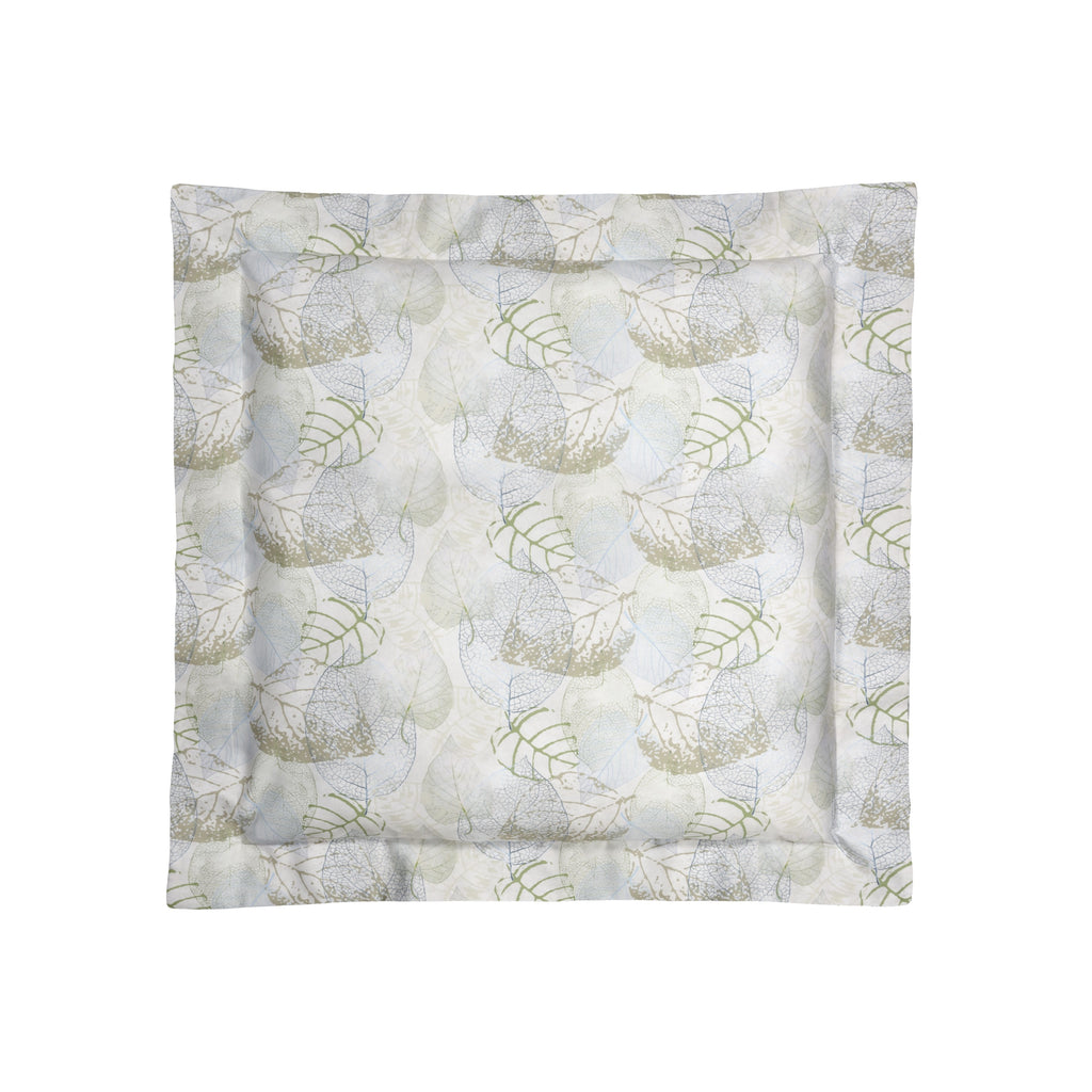 Feuillage Print Sham in Sage Green 