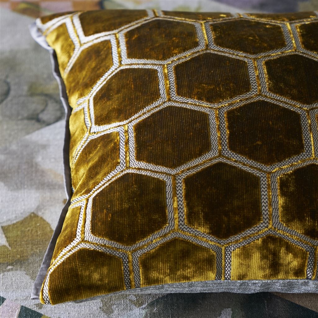 Manipur Ochre Pillow