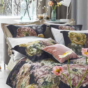 Le Poeme De Fleurs Midnight Bedding