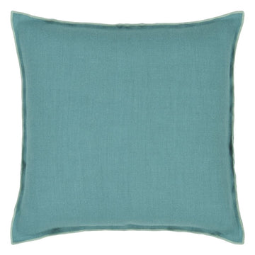 Brera Lino Ocean & Celadon Decorative Pillow