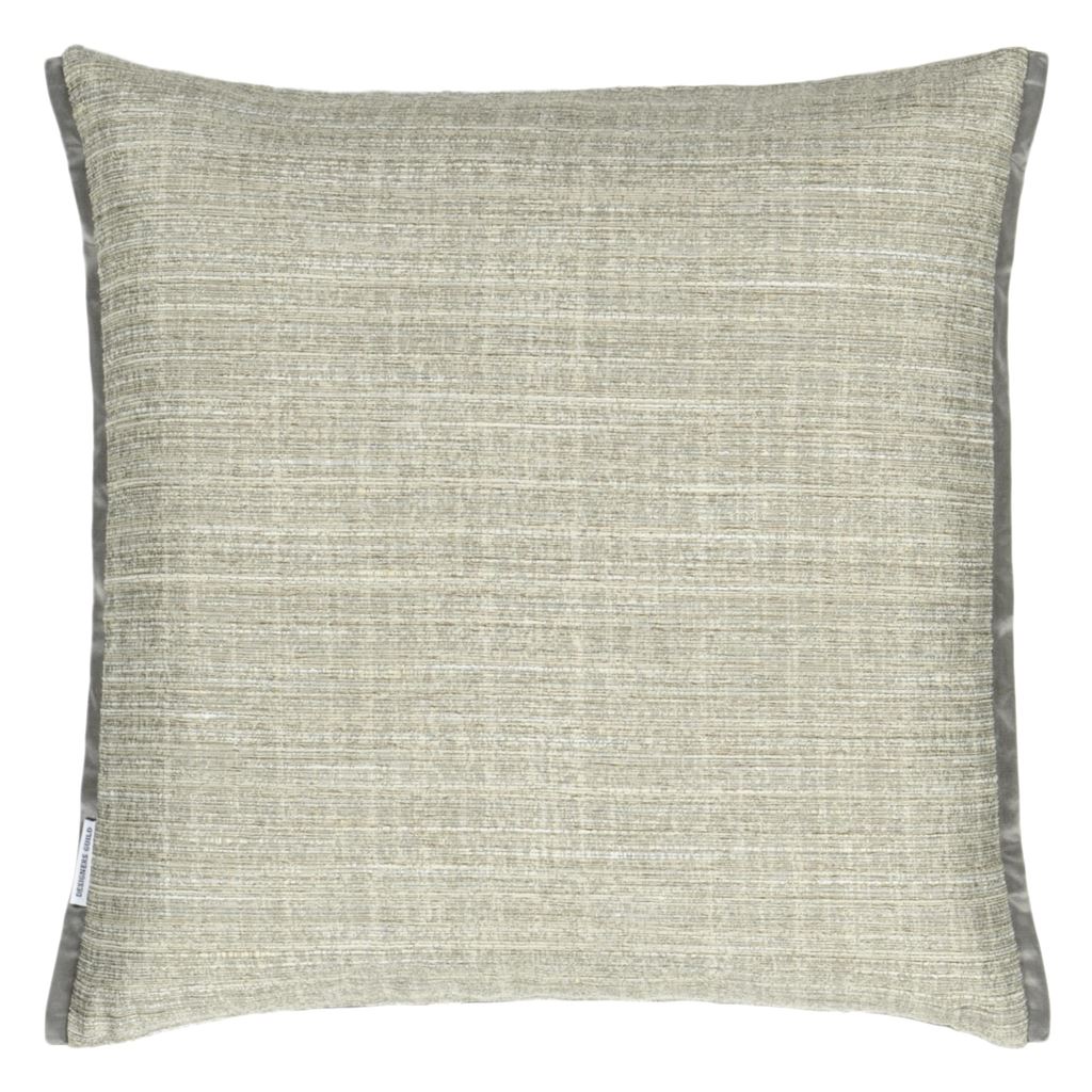 Manipur Jade Decorative Pillow - Reverse