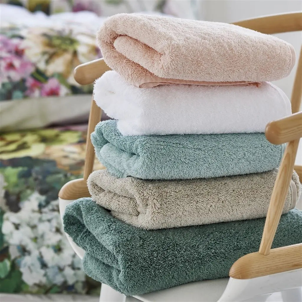 Loweswater Organic White Towels