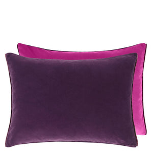 Cassia Aubergine & Magenta Decorative Pillow