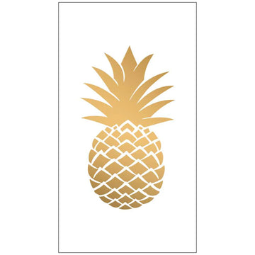 Golden Pineapple Guest Towel/Buffet Napkin