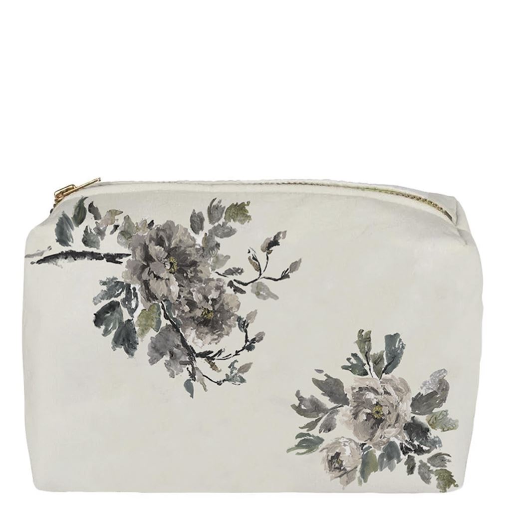 Shanghai Garden Ecru Washbags - Large