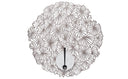 Daisy Round Placemats -Gunmetal