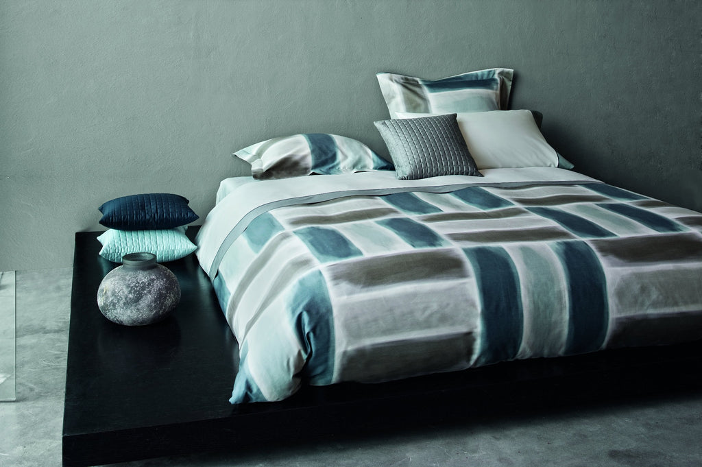 Gouache Duvet Cover Blue