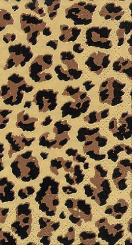 Guest Towel / Buffet Napkin Leopard