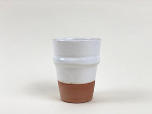 Terracotta White Tumbler