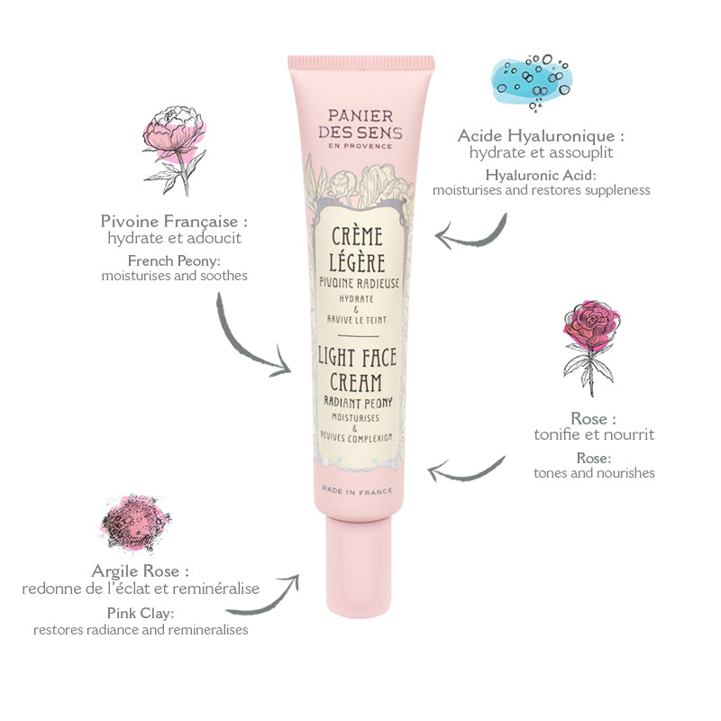 Radiant Peony Light Face Cream