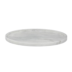Athena Pearl White 16" round tray