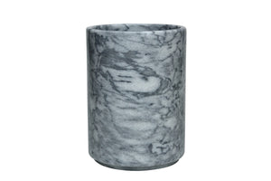Eris Cloud Grey Round Wastebasket