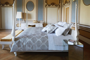 Bellaggio Duvet Cover and Shams Grey