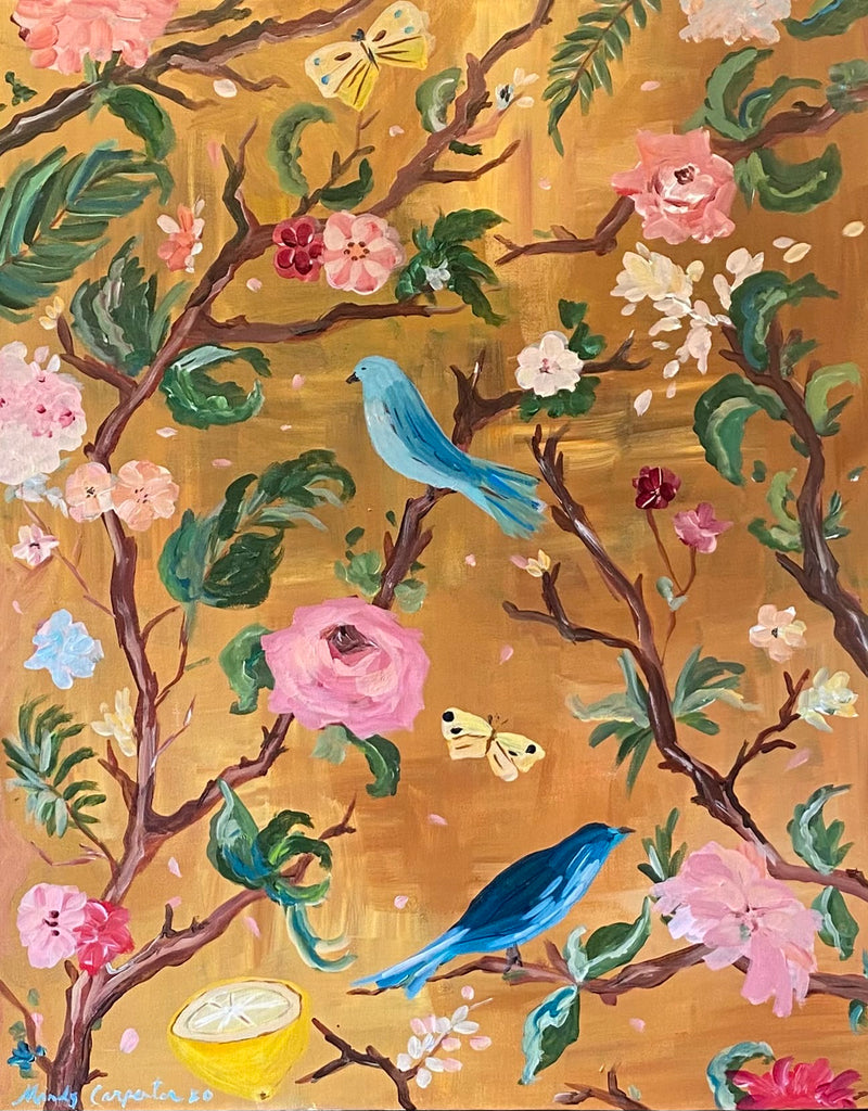 Blue Bird Card