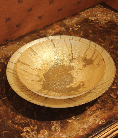 Metallic Gold Bowls - both sizes 
