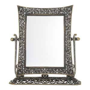 Bronze Windsor Magnified Standing Mirror