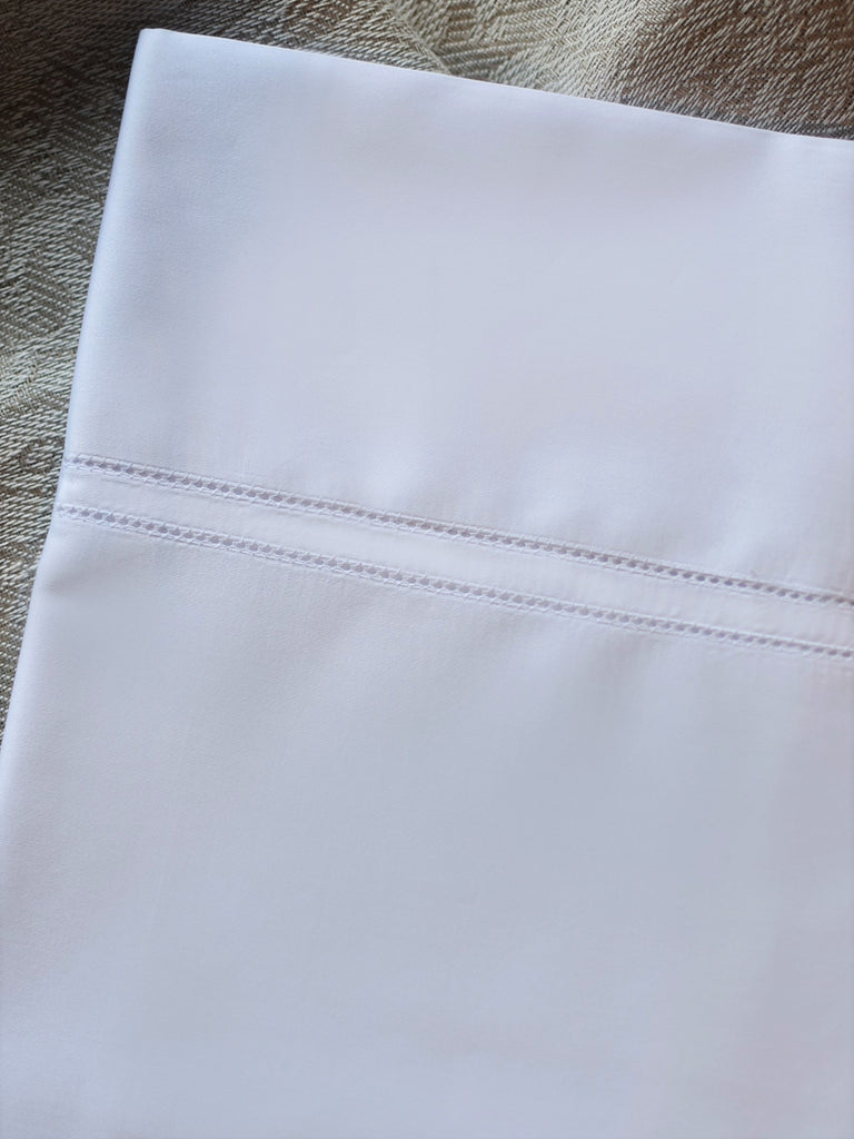 Elena Raso White Pillowcases