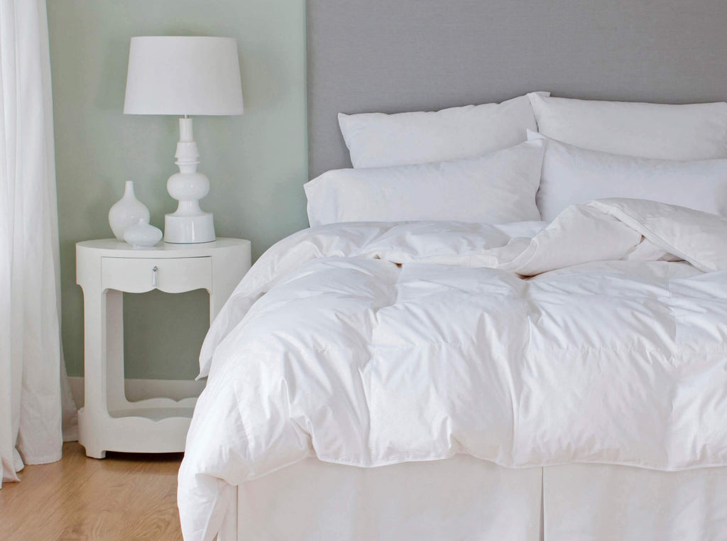 Embassy duvet on bed