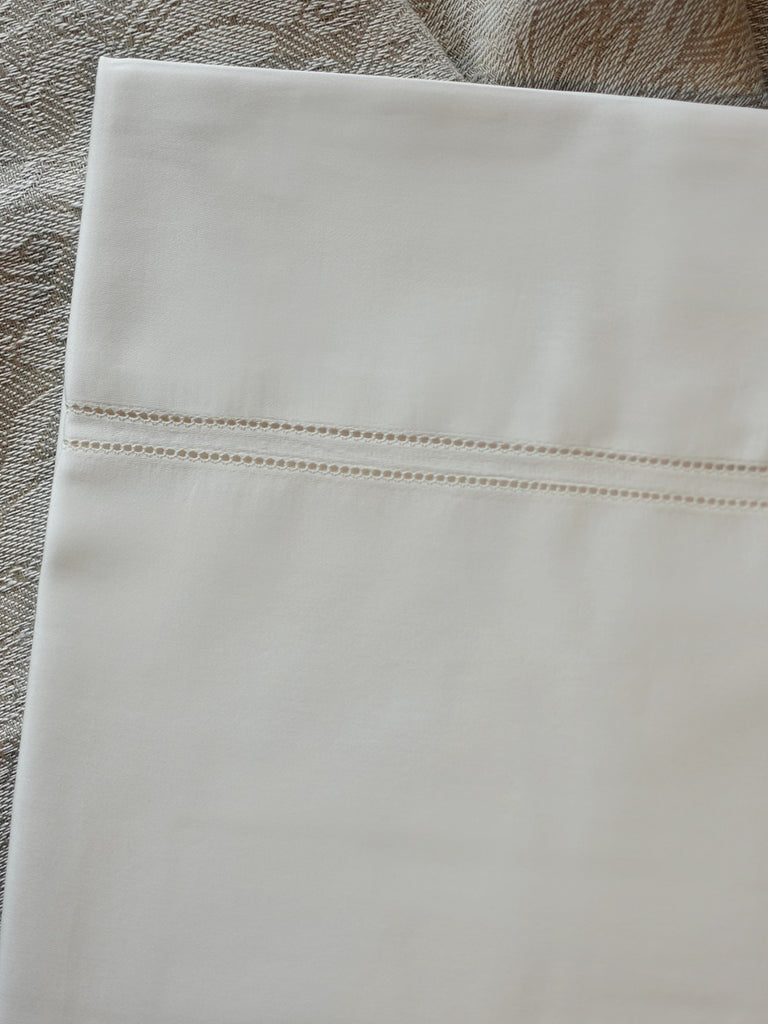 Elena Raso Ivory Pillowcases