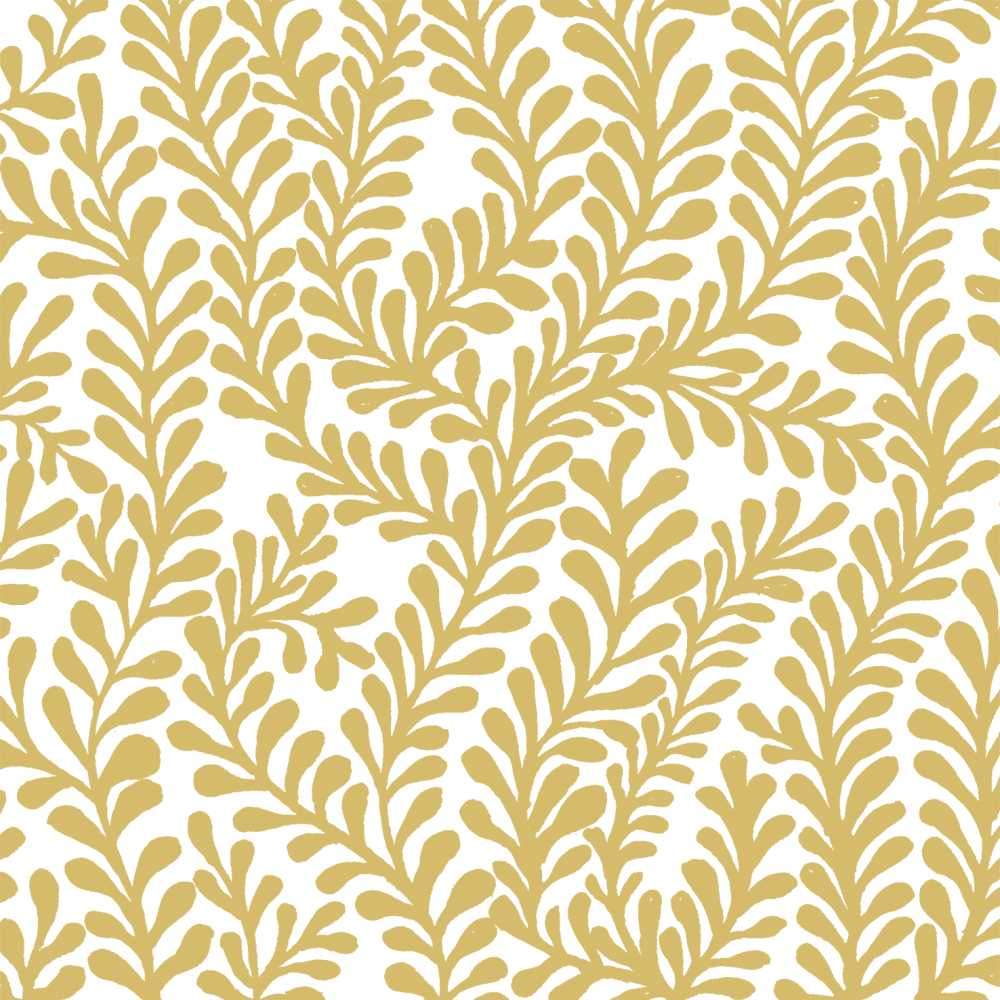 Flora Gold Paper Napkins