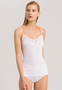 Moments Spaghetti Top - White