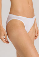 Cotton Seamless Mini Brief - White