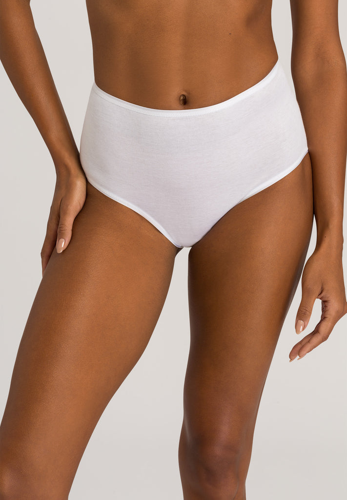 Cotton Seamless Maxi Brief White