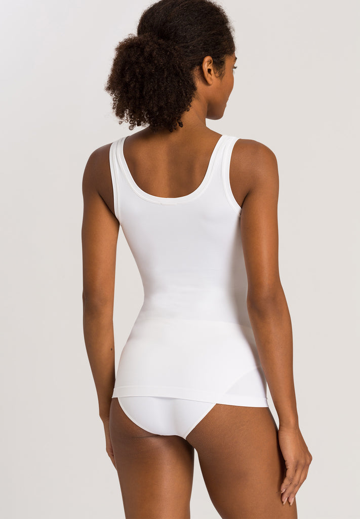 Touch Feeling Tank Top - White