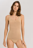 Touch Feeling Tank Top - Beige