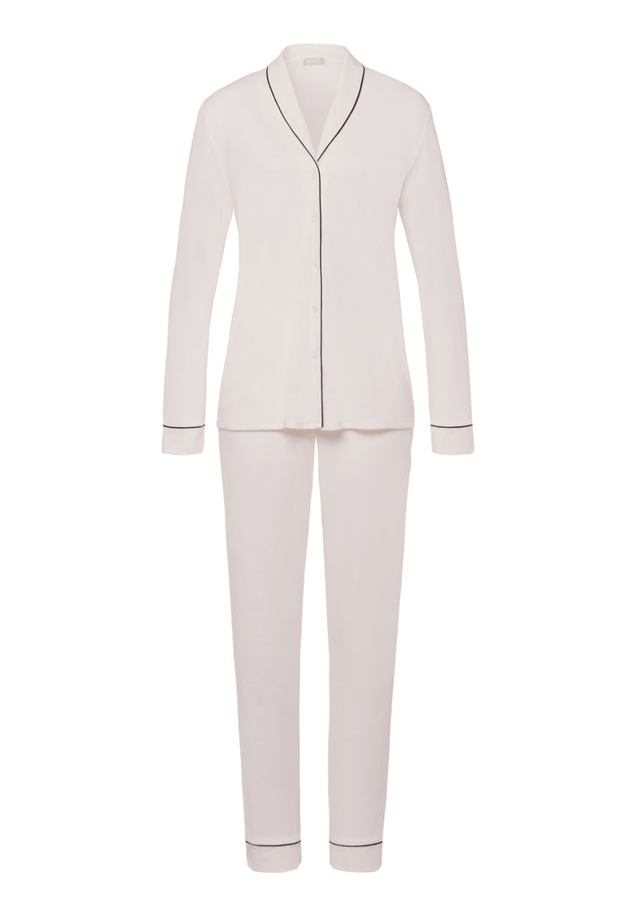 Natural Comfort Long Sleeve Pajama - full view front