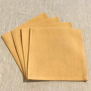 Tiziano Napkins - colour Ceramic Yellow