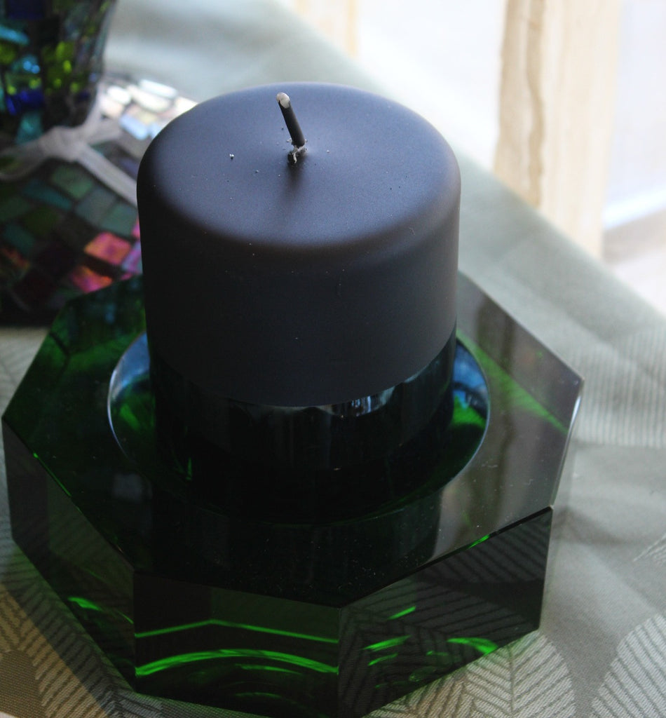 Octagon Bowl with Candle Display