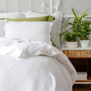 MIchelle Bedding White