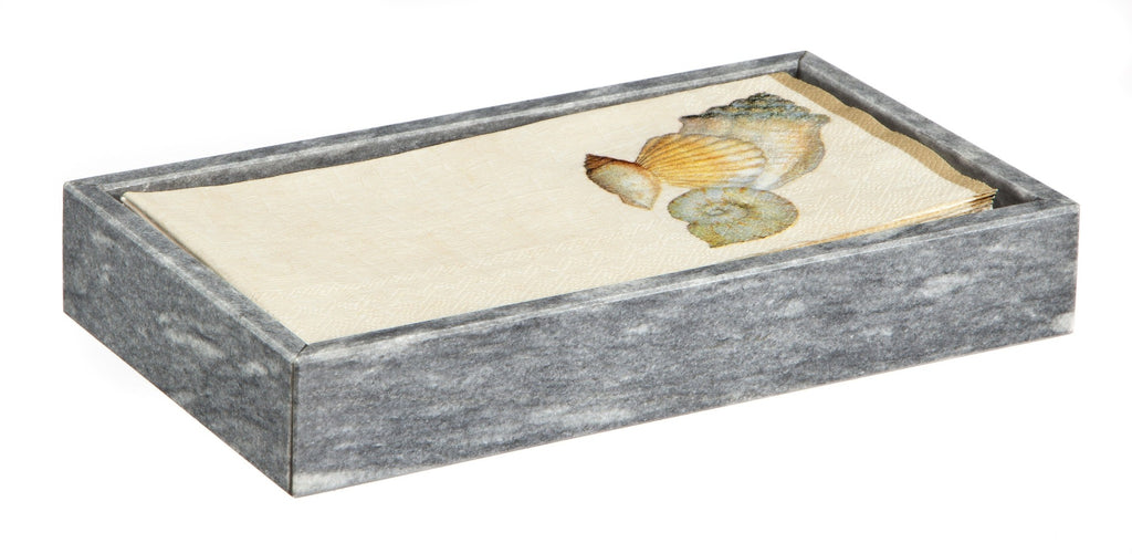 Myrtus Cloud Grey guest towel tray