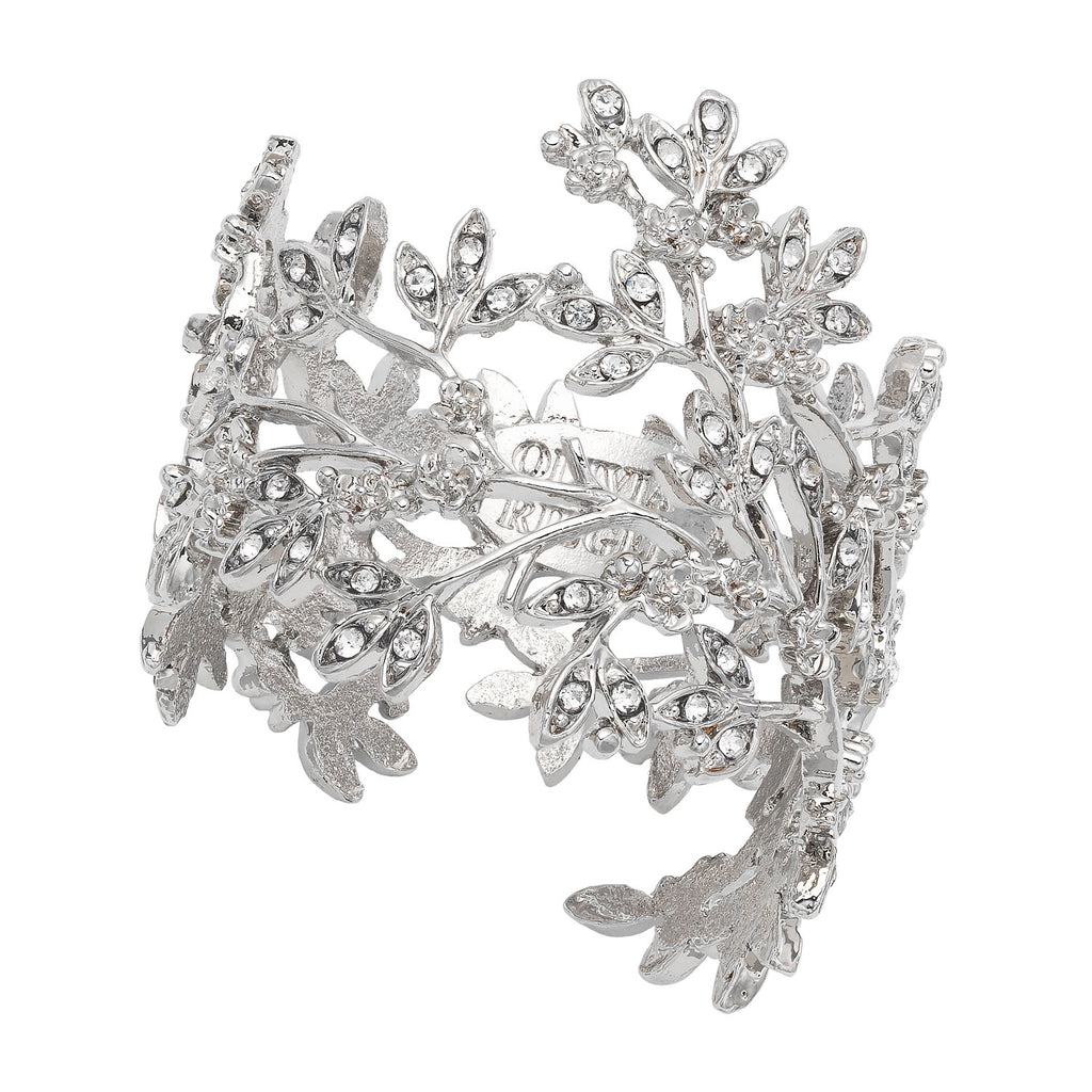 Silver Isadora Napkin Rings