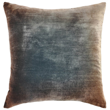 Ombre Gunmetal  22" x 22" pillow