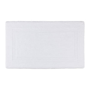 Reversible White Bathmat