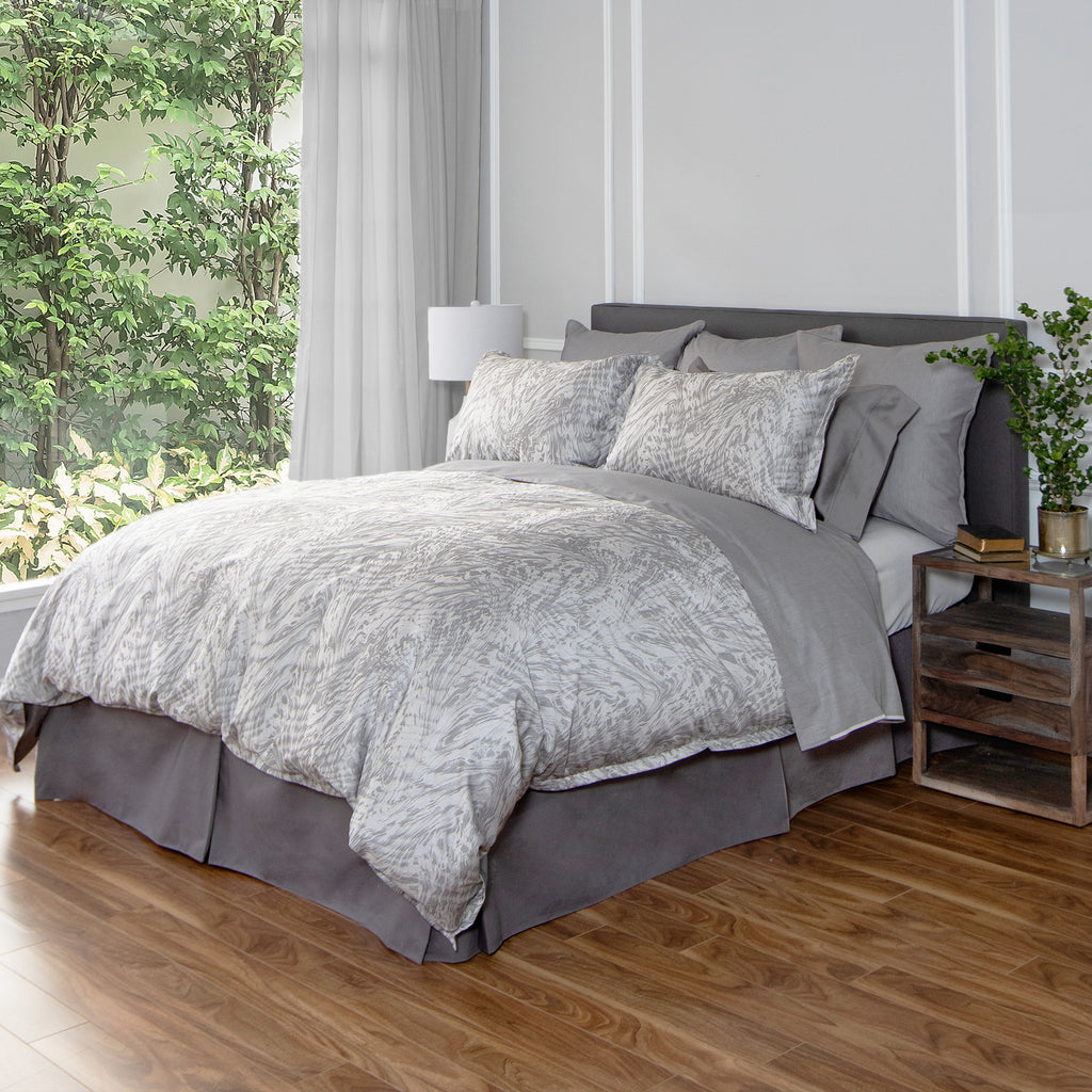 Sagola Dark Grey - Duvet Covers and Shams