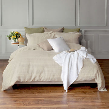 Colette Stripe Ecru