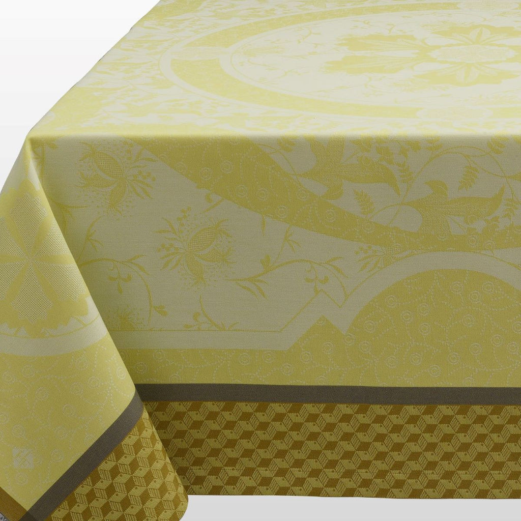 Duchesse Narcissus Green Tablecloth