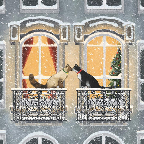 Townhouse Cats Paper Napkins