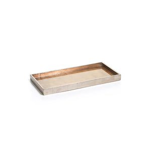 Small antique gold tray