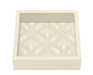 FEBE Leather Tray - Ivory