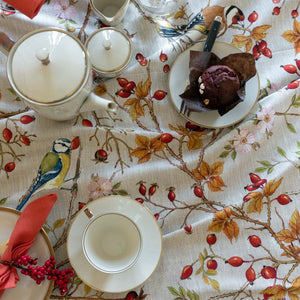 Cardellino Tablecloth close-up