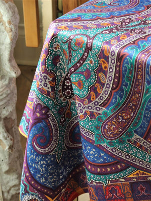 ETRO 55" x 55" Paisley Tablecloth