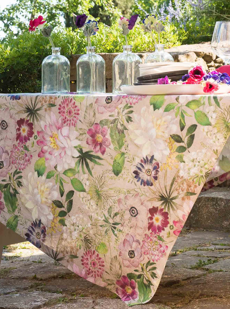 La Vie En Rose Tablecloth