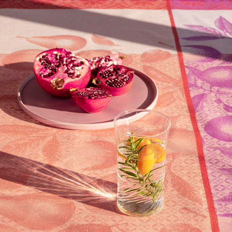 Arrière-pays Pink Tablecloth 69"x69"